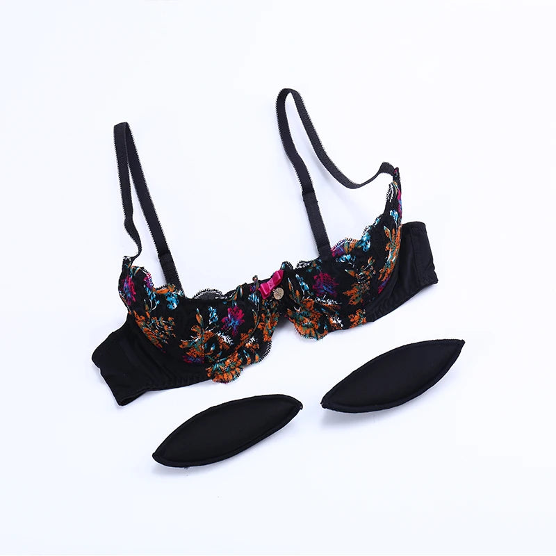 Saratily™ Piercing 1/4 Cup Bra