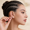 CrystalMag™ Magnetic Stud Earrings – No Piercing (Pair)