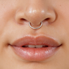 UrbanEdge™ Fake Nose & Lip Ring Set – Clip-On Hoops (2PCS)
