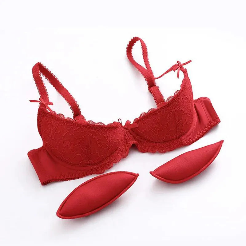Saratily™ Piercing 1/4 Cup Bra