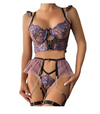 Floral Temptation Lace Lingerie Set