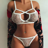 Lace Halter Lingerie & Garter Set