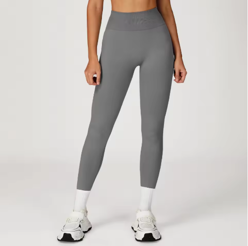 Seamless High Waist Solid Leggings