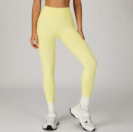Seamless High Waist Solid Leggings