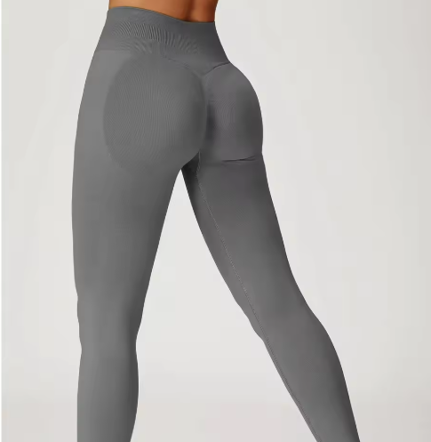 Seamless High Waist Solid Leggings
