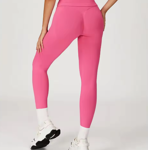 Seamless High Waist Solid Leggings