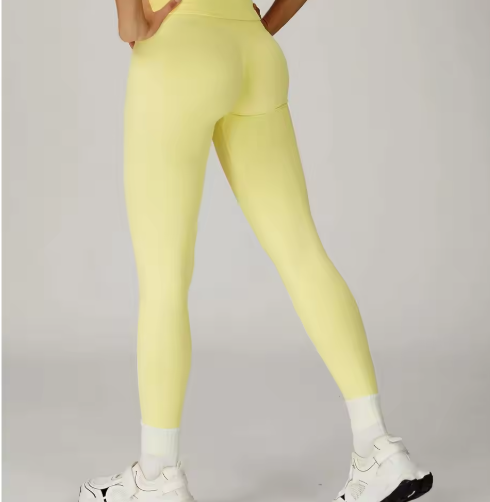 Seamless High Waist Solid Leggings