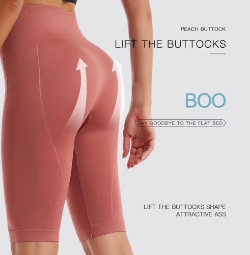 Women Naked Feeling Workout Push Up Leggings