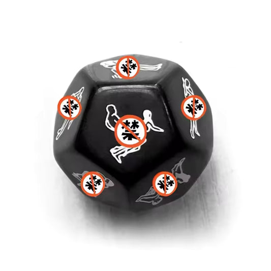 LoveRoll™ Romantic Dice Game – 12 Fun Couple Challenges