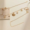OceanCharm™ Shell & Starfish Belly Chain – Boho Beach Body Jewelry