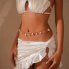 OceanCharm™ Shell & Starfish Belly Chain – Boho Beach Body Jewelry