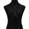 GoldenLayer™ Double Chain Body Jewelry – Minimalist Chest & Waist Chain