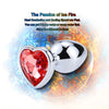 Diamond Metal Plug Set – Luxe S/M/L Couple Play