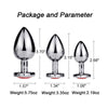 Diamond Metal Plug Set – Luxe S/M/L Couple Play
