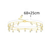 CrystalDrip™ Rhinestone Tassel Waist Chain – Beach Glam