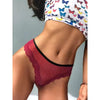 Women’s Lace Low-Rise Thong | Seamless Lightweight Underwear