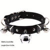 WildCharm™ Bell Choker Necklace – Punk Statement Chain