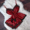 Women’s Satin Pajama Set | Cami Top & Bow Shorts Sleepwear