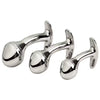 SteelTempt™ Metal Plug Set – S/M/L Sensation Collection