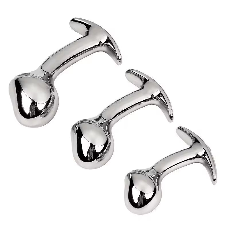 SteelTempt™ Metal Plug Set – S/M/L Sensation Collection