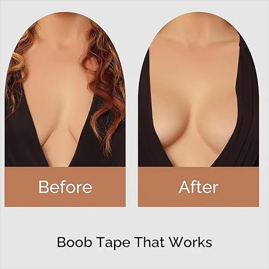 Elastic Breast Lifting Tape | Invisible Strapless Support for a Natural Lift