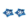 LustGlow™ Star & Flower Clip-On Body Jewelry Set On Nipple Rings (2PCS)