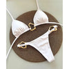 Sexy Lace-Up Bikini Two-Piece Swimsuit for Women