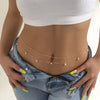 PearlGlow™ Double Layer Waist Chain – Summer Beach Body Jewelry