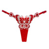 Sexy Lace Butterfly Thong | Women Low Waist G-String Panties