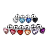 Diamond Metal Plug Set – Luxe S/M/L Couple Play