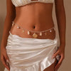 OceanCharm™ Shell & Starfish Belly Chain – Boho Beach Body Jewelry
