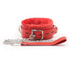 SeduceMe™ Plush Leather Chain Choker Collar
