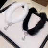 Midnight Pearl™ Plush Choker Necklace