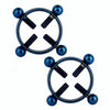 Stainless Steel Nipple Clamps | Adjustable Ring Breast Jewelry for Women
