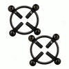 Stainless Steel Nipple Clamps | Adjustable Ring Breast Jewelry for Women