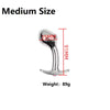 SteelTempt™ Metal Plug Set – S/M/L Sensation Collection