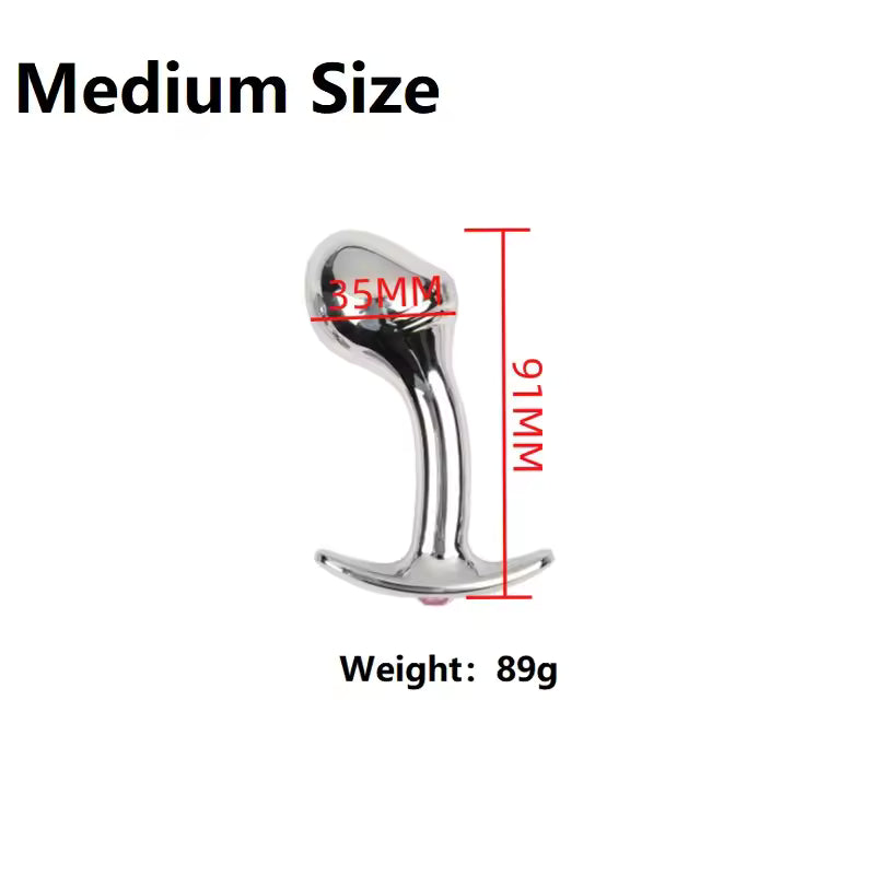 SteelTempt™ Metal Plug Set – S/M/L Sensation Collection