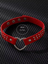 HeartRebel™ PU Leather Heart Choker – Punk Street Style Necklace