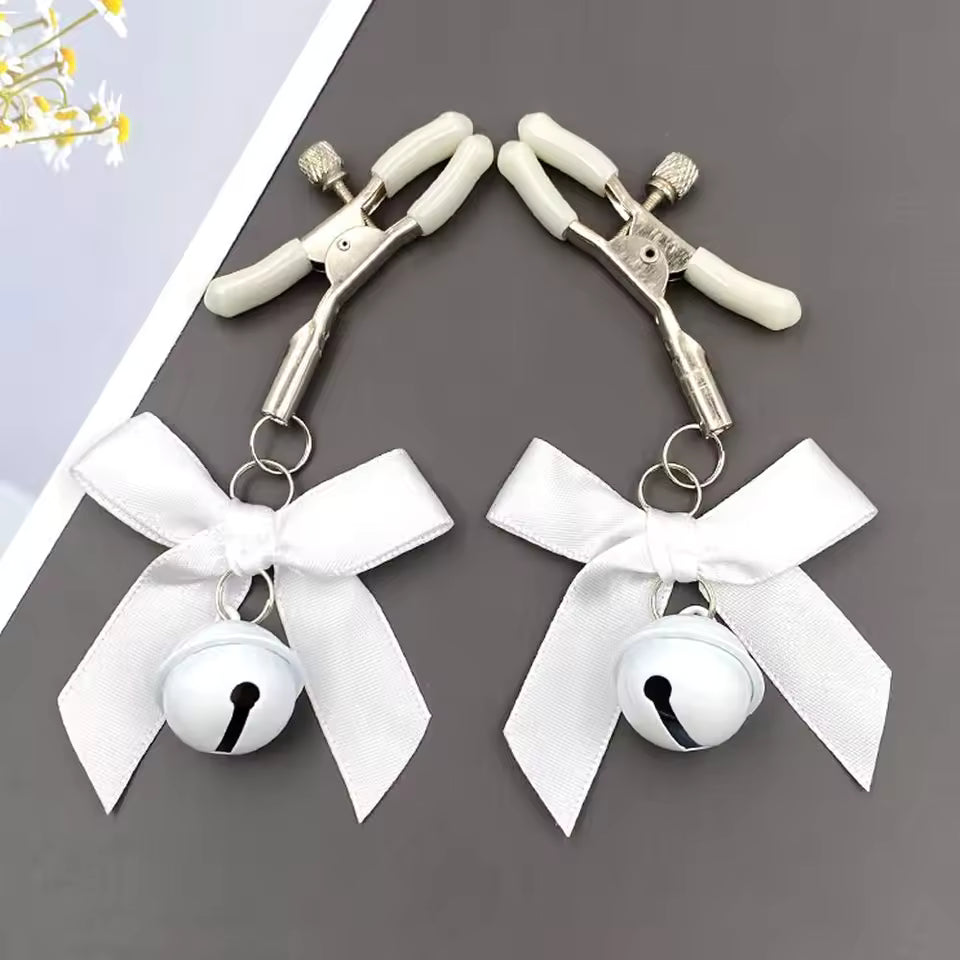 Adjustable Nipple Clamps with Bell | Metal Clip Set