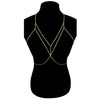 SunGleam™ Metal Chest Body Chain – Beach Harness Jewelry