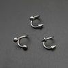 S-Curve™ 316L Stainless Steel Piercing Ring – 16G Body Jewelry