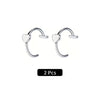 Saratily™ Stainless Steel Fake Lip & Nose Ring Set – No Piercing Needed