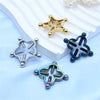 LustGlow™ Star & Flower Clip-On Body Jewelry Set On Nipple Rings (2PCS)