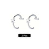 Saratily™ Stainless Steel Fake Lip & Nose Ring Set – No Piercing Needed