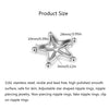 LustGlow™ Star & Flower Clip-On Body Jewelry Set On Nipple Rings (2PCS)