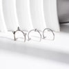 Saratily™ Stainless Steel Fake Lip & Nose Ring Set – No Piercing Needed