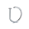 UrbanEdge™ Stainless Steel Fake Nose & Lip Ring – No Piercing Needed
