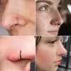 UrbanEdge™ Stainless Steel Fake Nose & Lip Ring – No Piercing Needed