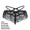 Women’s Lace Cut-Out Thong | Low-Waist Breathable Seamless Underwear