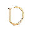 UrbanEdge™ Stainless Steel Fake Nose & Lip Ring – No Piercing Needed